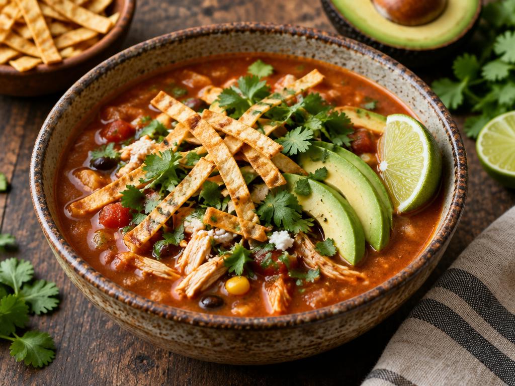 Abuela's Chicken Tortilla Soup