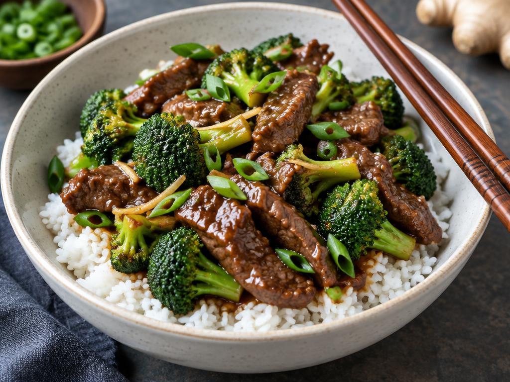 Weeknight Ginger Beef Stir-Fry