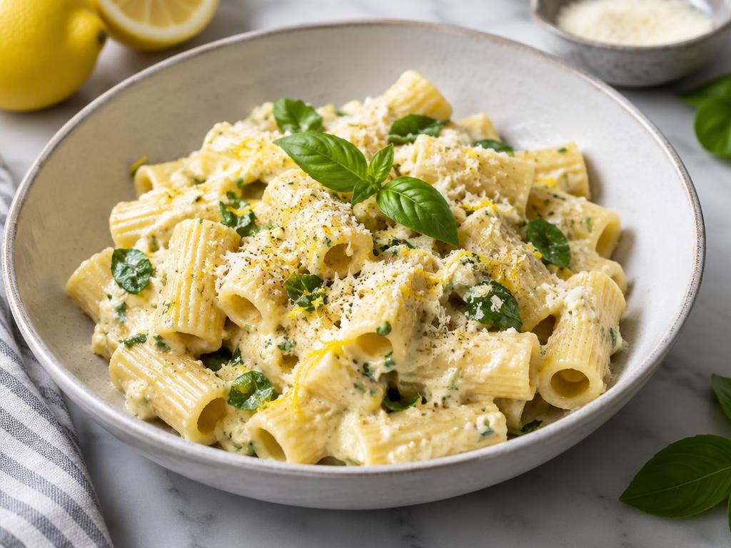 Lemon Ricotta Pasta